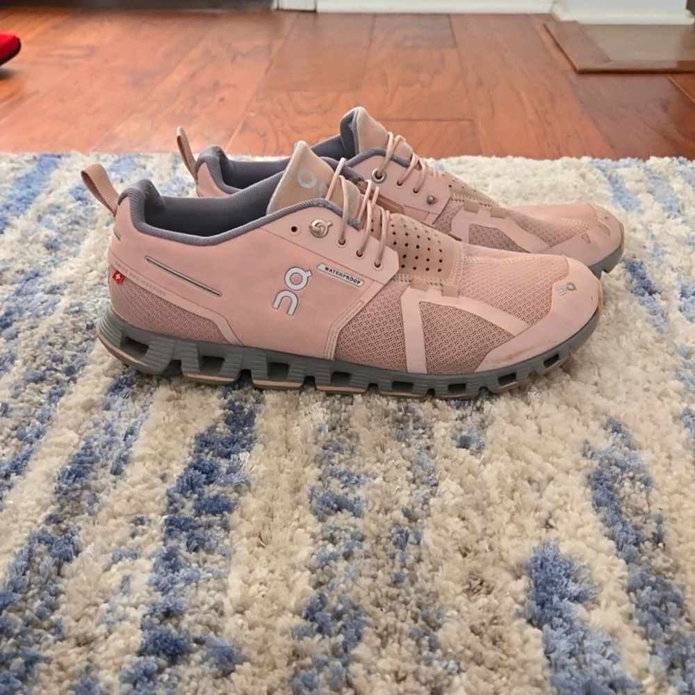 On cloud running shoes